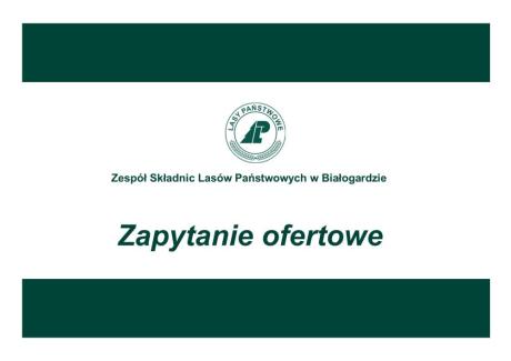 Zapytanie ofertowe - Wydruki poligraficzne