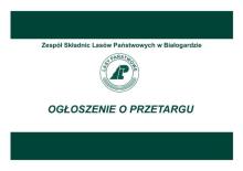 Ogłoszenie o przetargu